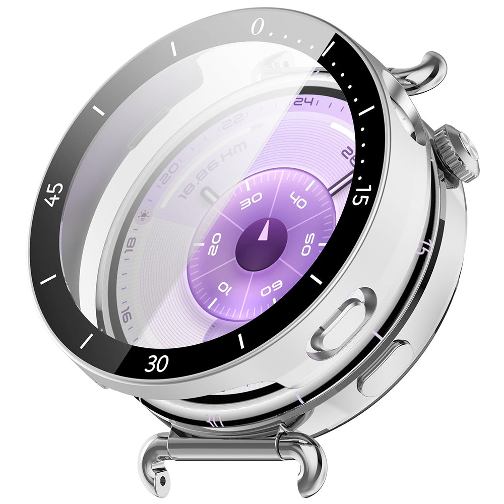 Θήκη Techsuit Defense360 Pro Bezel για Huawei Watch GT 6 41mm, Ασημί