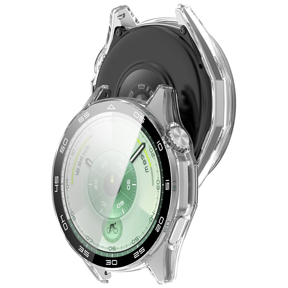 Θήκη Techsuit Defense360 Pro Bezel για Huawei Watch GT 6 46mm, Διάφανη