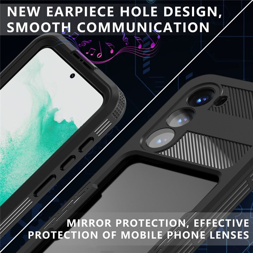 Θήκη Waterproof για Samsung Galaxy S26 Plus S947, ShellBox, Μαύρη