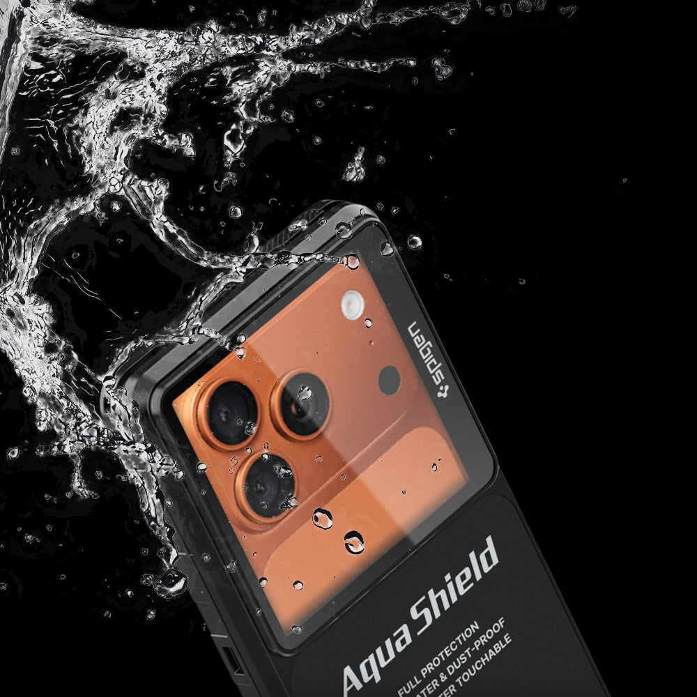 Θήκη Universal Waterproof Spigen, Aqua Shield A604, Μαύρη ACS11675