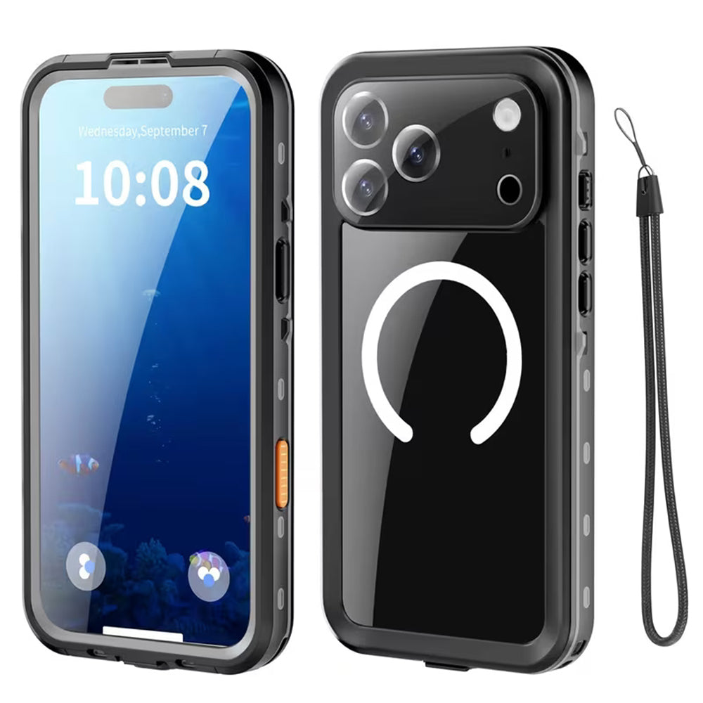 Αδιάβροχη Θήκη για Apple iPhone 18 Pro Max / 17 Pro Max, ShellBox, Μαύρη