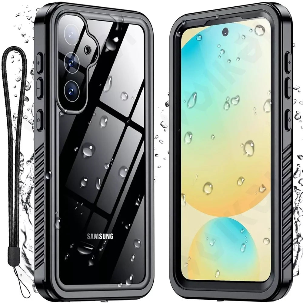 Αδιάβροχη Θήκη για Samsung Galaxy S25+ S936, ShellBox, Μαύρο