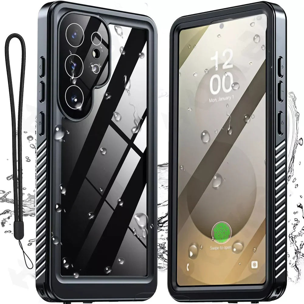 Θήκη Waterproof για Samsung Galaxy S25 Ultra S938, ShellBox, Μαύρη