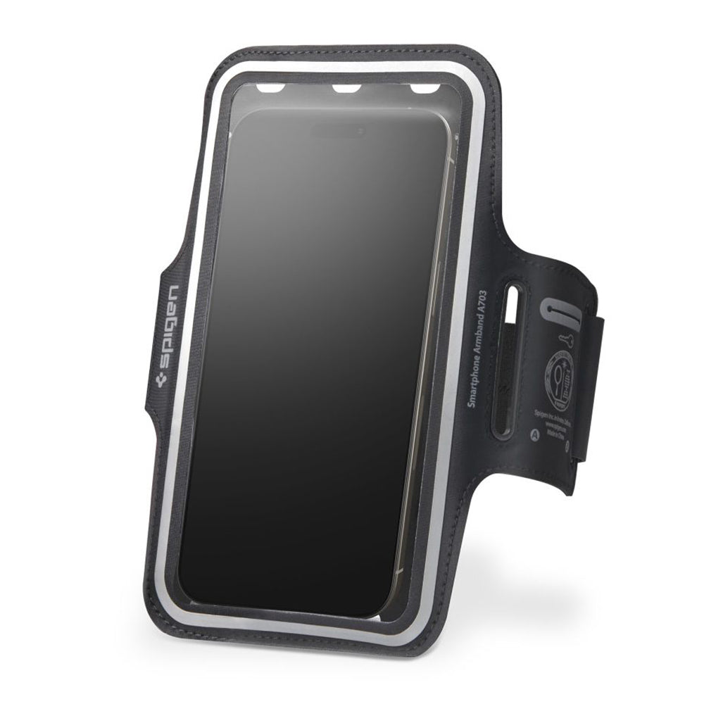 Αδιάβροχη Universal Θήκη για Τηλέφωνο max. 6.9 ίντσες, Spigen, Dynamic Shield, Μαύρη AMP07187
