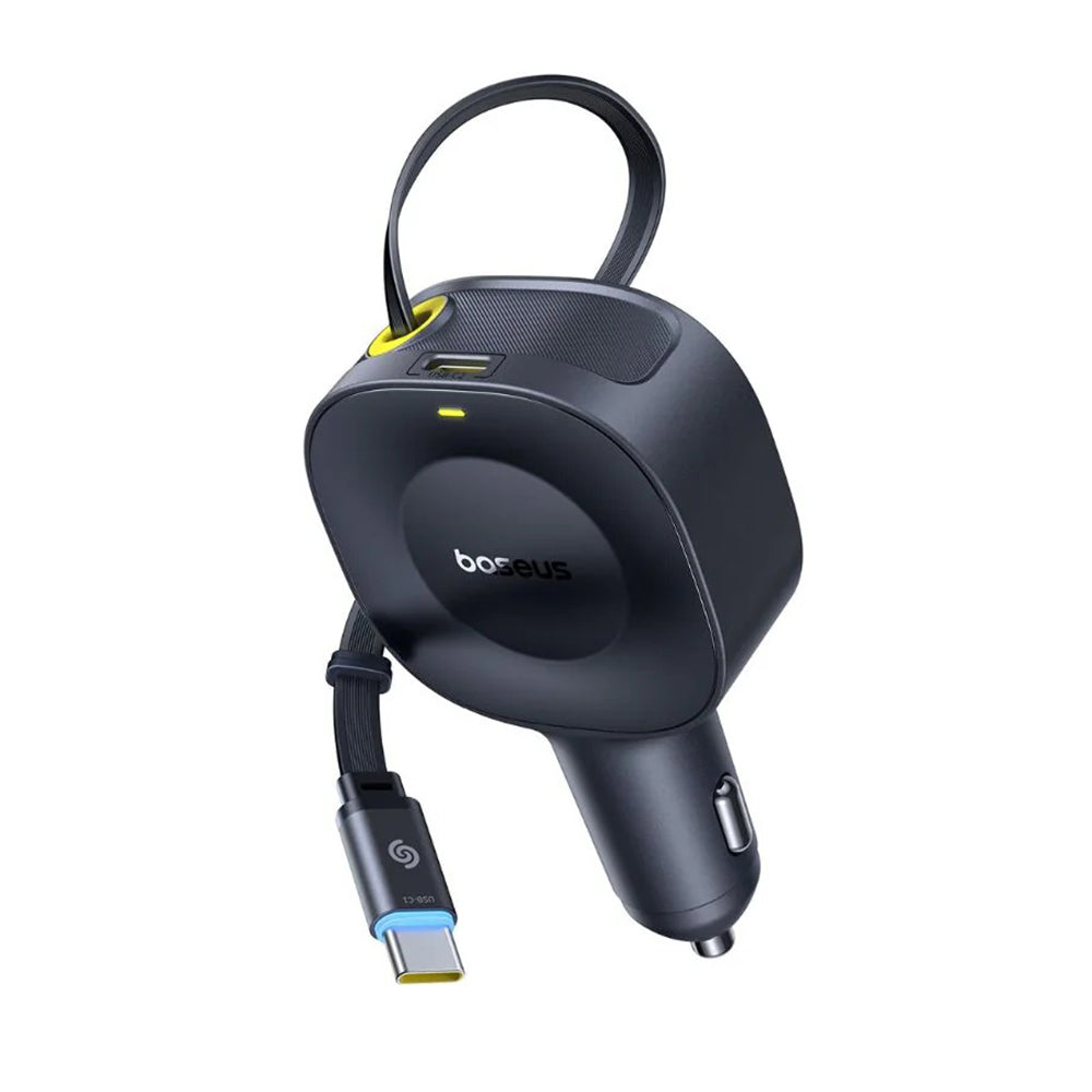 Φορτιστής Αυτοκινήτου με Καλώδιο USB-C Baseus PrimeTrip VR2, 30W, 3A, 1 x USB-C, Μαύρος C0206400