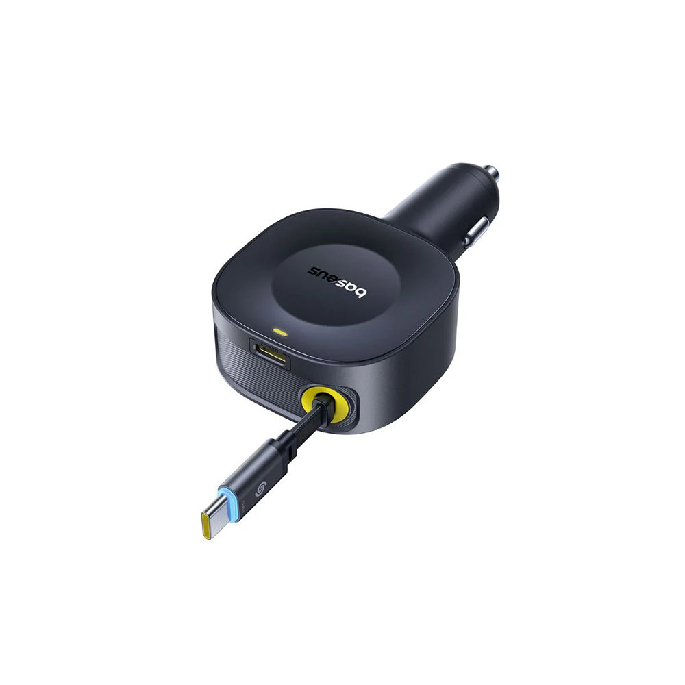 Φορτιστής Αυτοκινήτου με Καλώδιο USB-C Baseus PrimeTrip VR2, 30W, 3A, 1 x USB-C, Μαύρος C0206400
