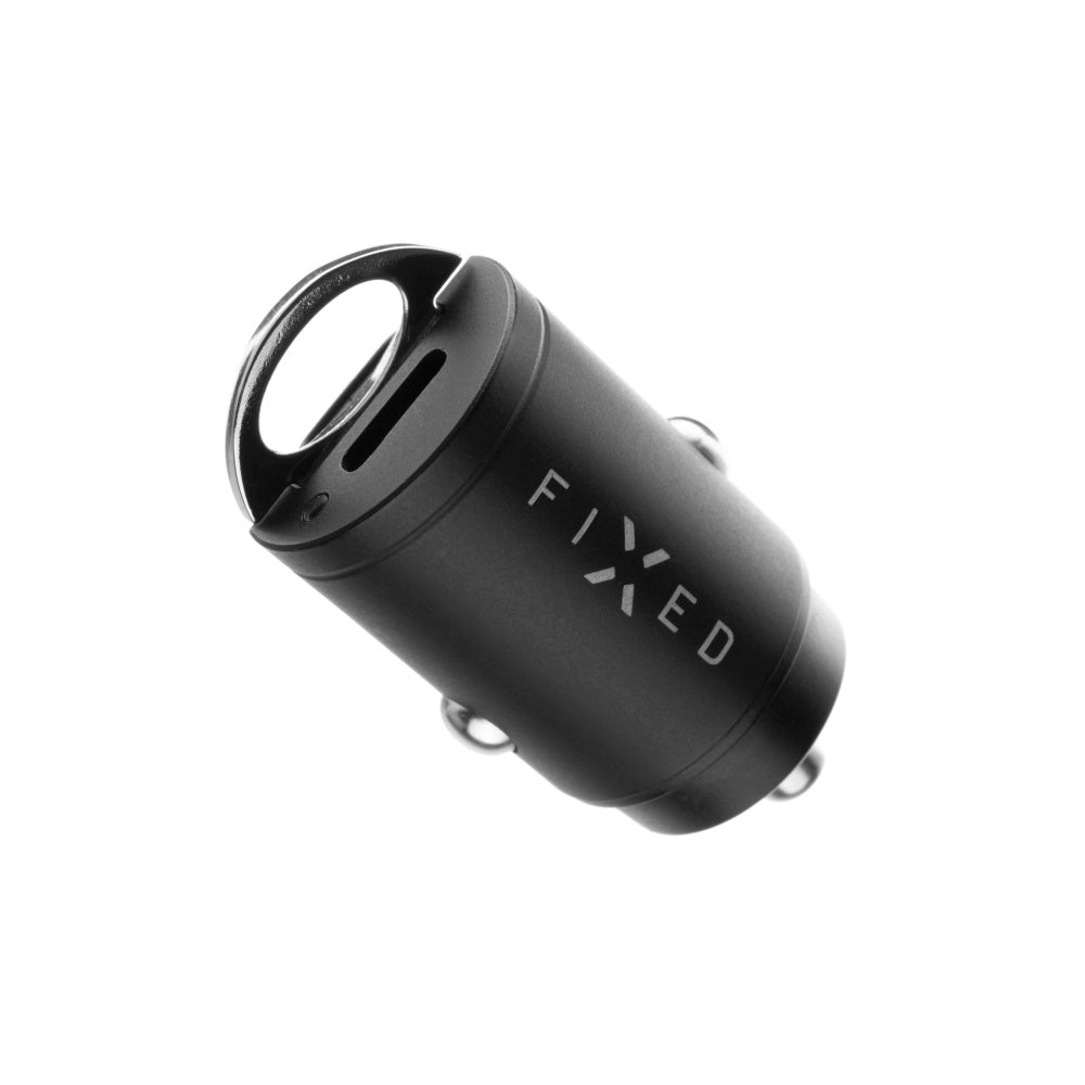 Φορτιστής Αυτοκινήτου Fixed, 30W, 3A, 2 x USB-C, Μαύρος