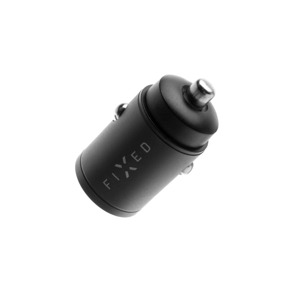 Φορτιστής Αυτοκινήτου Fixed, 30W, 3A, 2 x USB-C, Μαύρος
