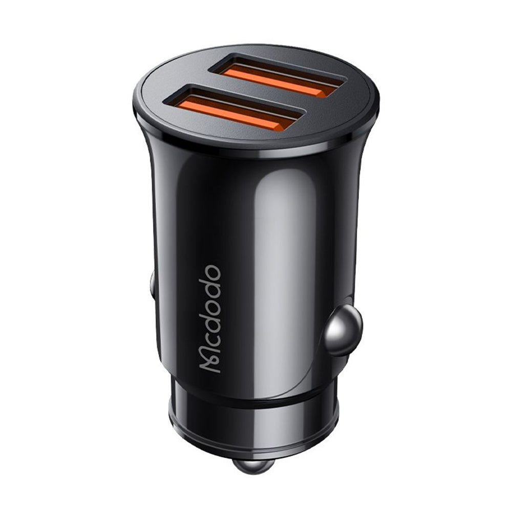 Φορτιστής Αυτοκινήτου McDodo CC-6602, 12W, 2.4A, 2 x USB-A, Μαύρο