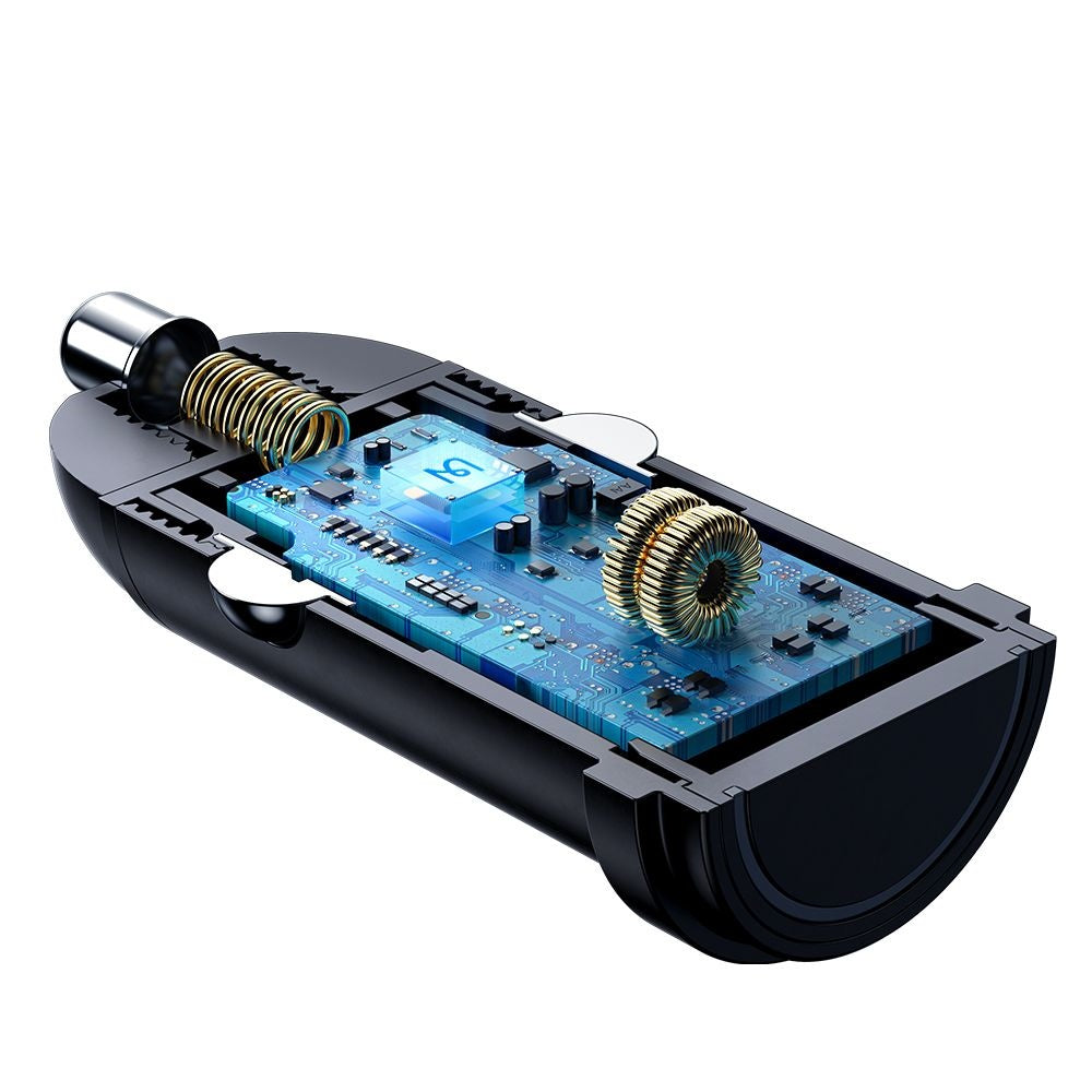 Φορτιστής Αυτοκινήτου McDodo CC-7491 Obsidian, 30W, 3A, 1 x USB-C, Μαύρο