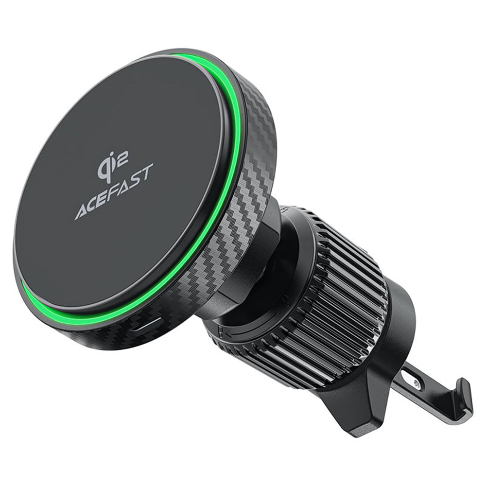 Acefast D33 Wireless Car Charger, 15W, 1.67A, Black