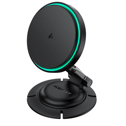 Acefast D65 Wireless Car Charger, 15W, 1.67A, Black