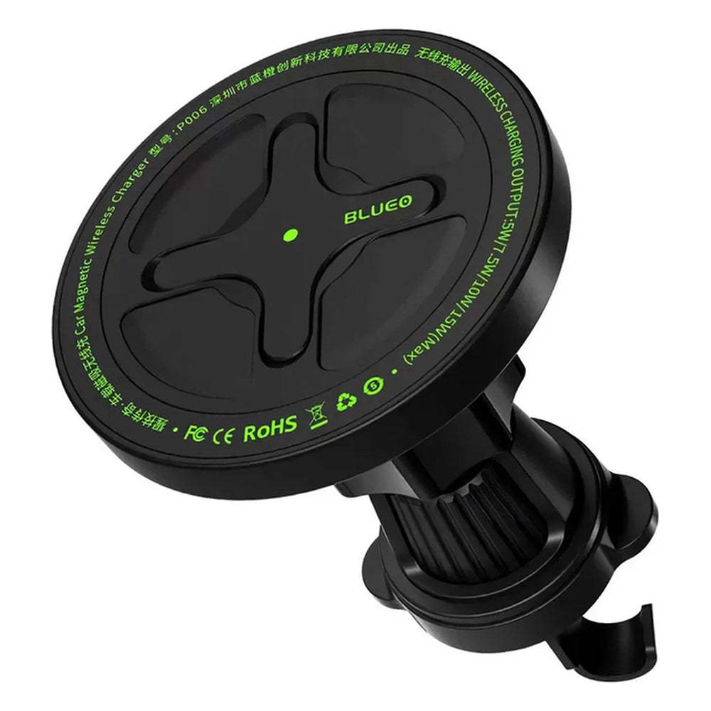Ασύρματος Φορτιστής Αυτοκινήτου Blueo Ape Legend, 15W, 1.67A, Μαύρο