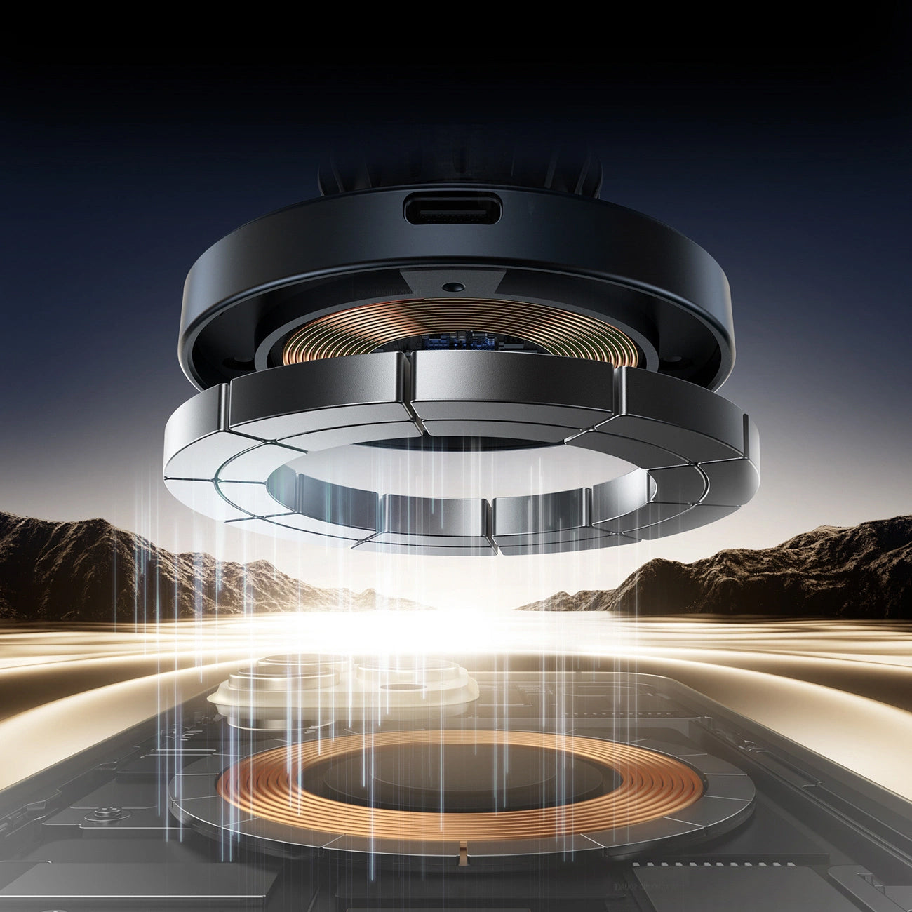 Ασύρματος Φορτιστής Αυτοκινήτου Joyroom JR-ZS502, 15W, 1.67A, Μαύρο