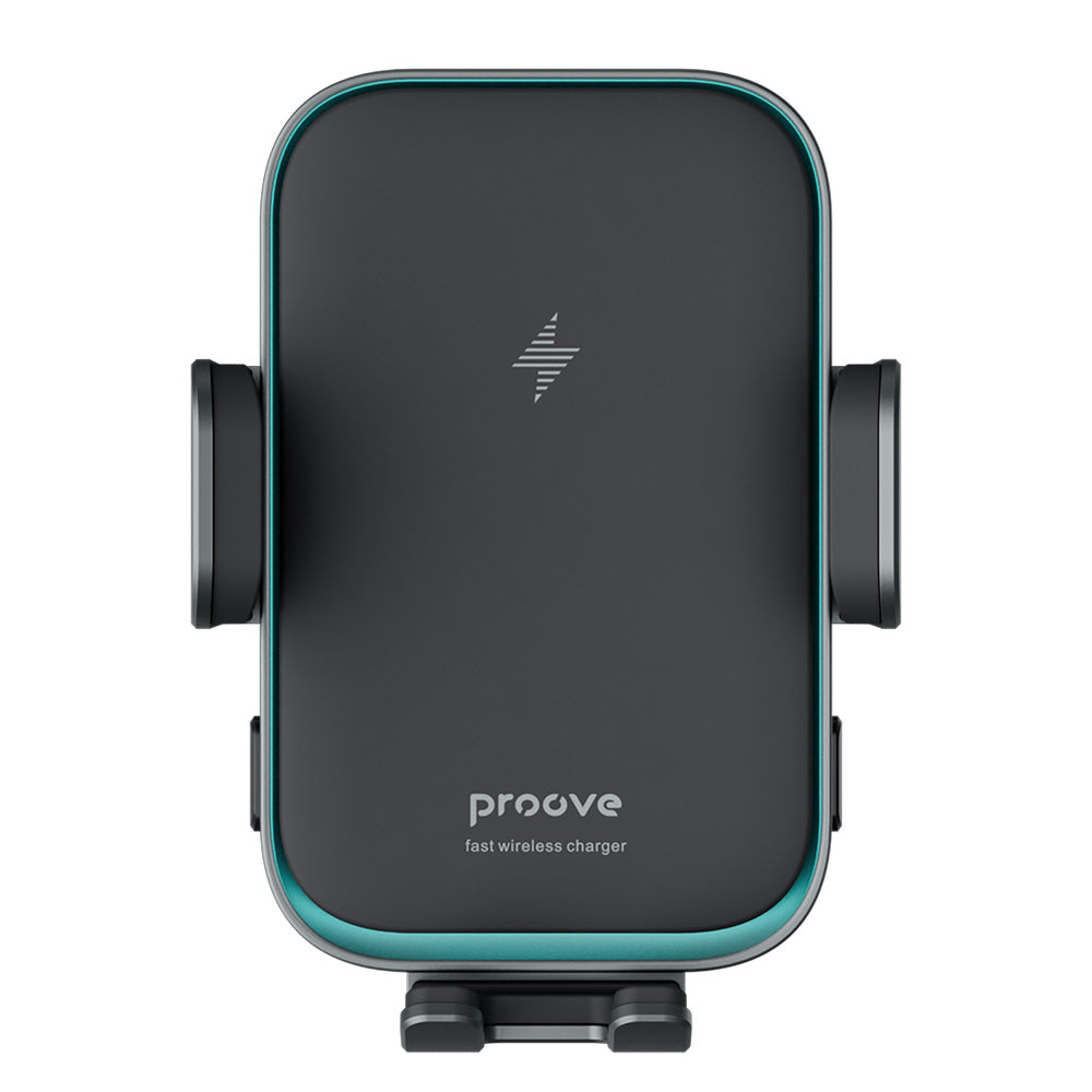Ασύρματος Φορτιστής Αυτοκινήτου Proove Triple Clamp Pro, 15W, 1.67A, Γκρι WHTP15010004