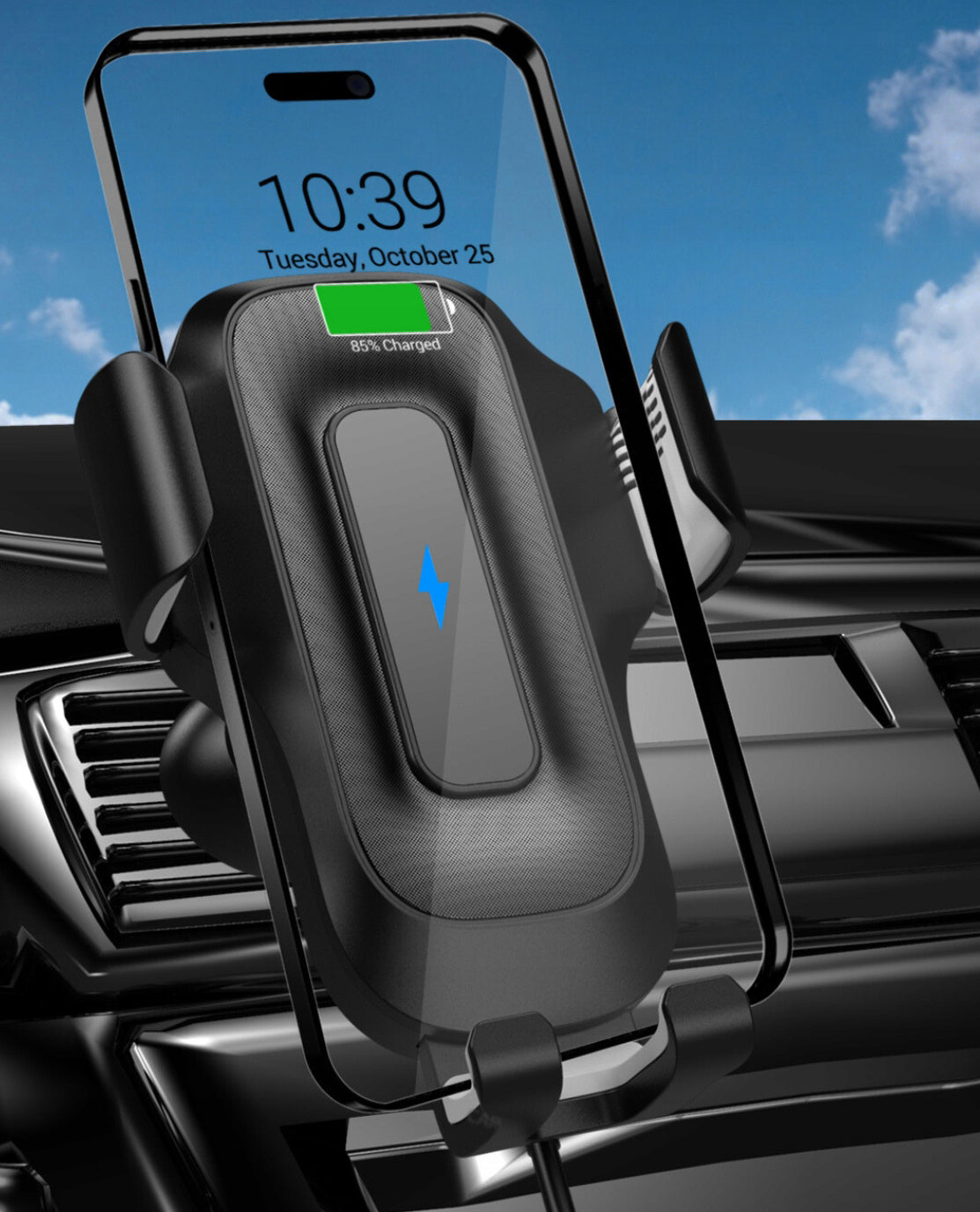 Φορτιστής Αυτοκινήτου Ασύρματος Sendem W33, 15W, 1.67A, Μαύρο