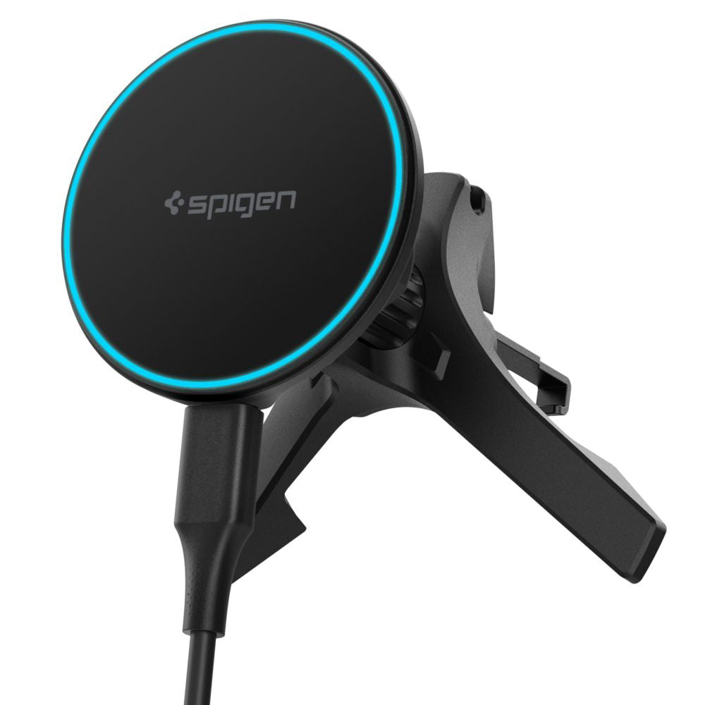Ασύρματος Φορτιστής Αυτοκινήτου Spigen EV15MAQ Essential, 15W, 1.67A, Μαύρος ACP10513