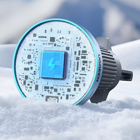 Ασύρματος Φορτιστής Αυτοκινήτου UGREEN W758, 25W, 1.67A, Μπλε