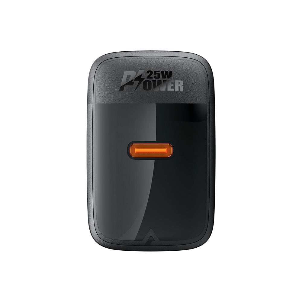 Φορτιστής Δικτύου Acefast A104, 25W, 3A, 1 x USB-C, Μαύρος