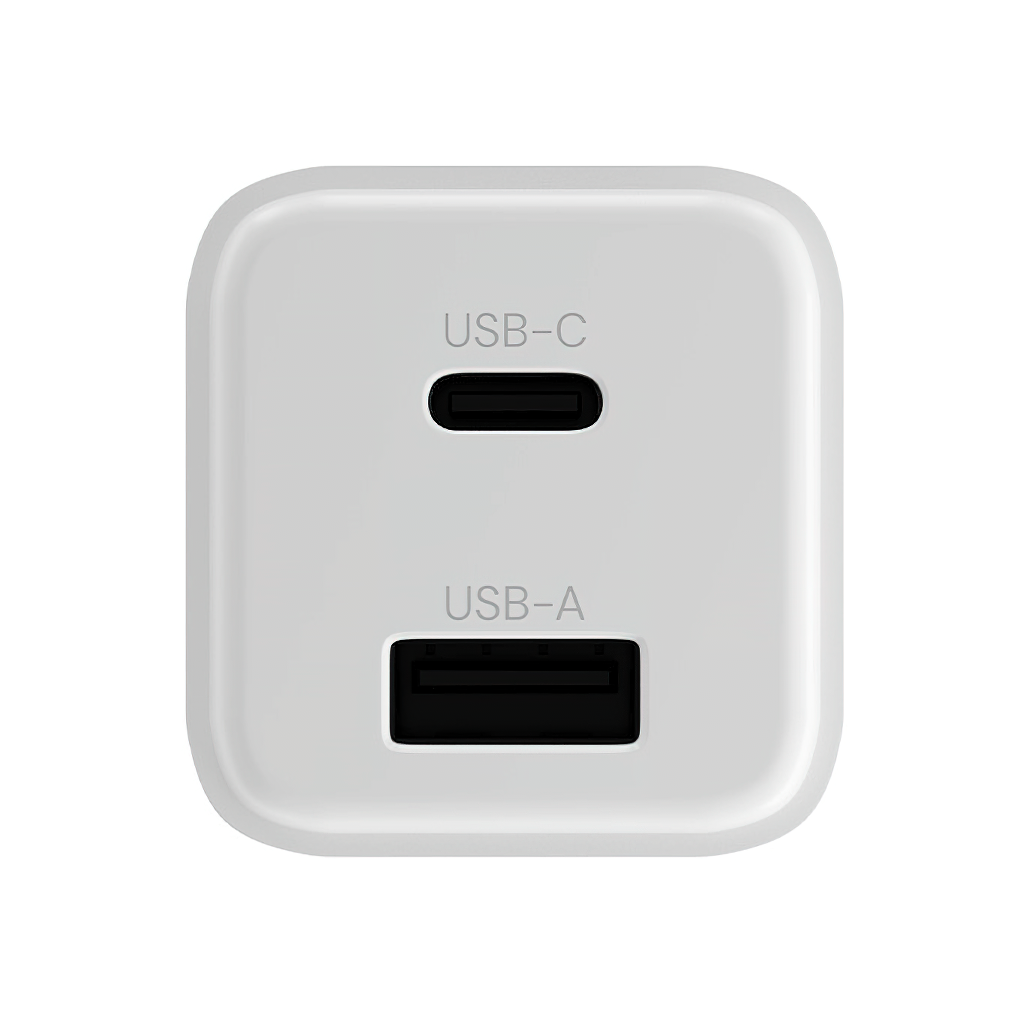 Φορτιστής Δικτύου Allity. ATC-01-30WAC Mini, 30W, 3A, 1 x USB-A - 1 x USB-C, Λευκό