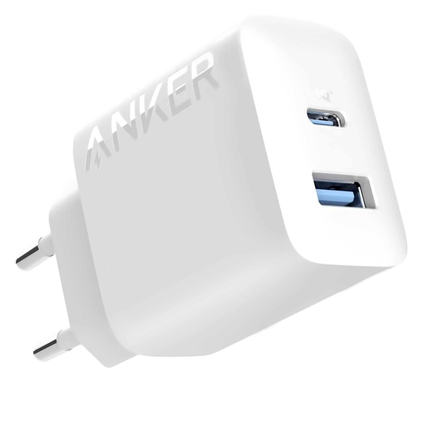 Φορτιστής δικτύου Anker 312, 20W, 3A, 1 x USB-A - 1 x USB-C, λευκό A2348G21