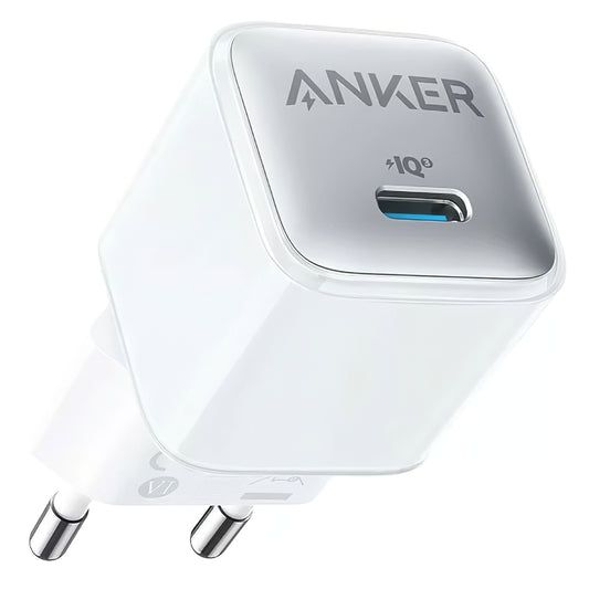 Network Charger Anker 512 Nano 3, 20W, 3A, 1 x USB-C, White A2346G21