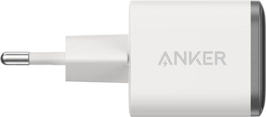 Anker Nano Display Wall Charger, 45W, 3A, 1 x USB-C, White A121DG21
