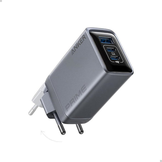Φορτιστής δικτύου Anker Prime, 100W, 3A, 1 x USB-A - 2 x USB-C, γκρι A2688341 A2688341