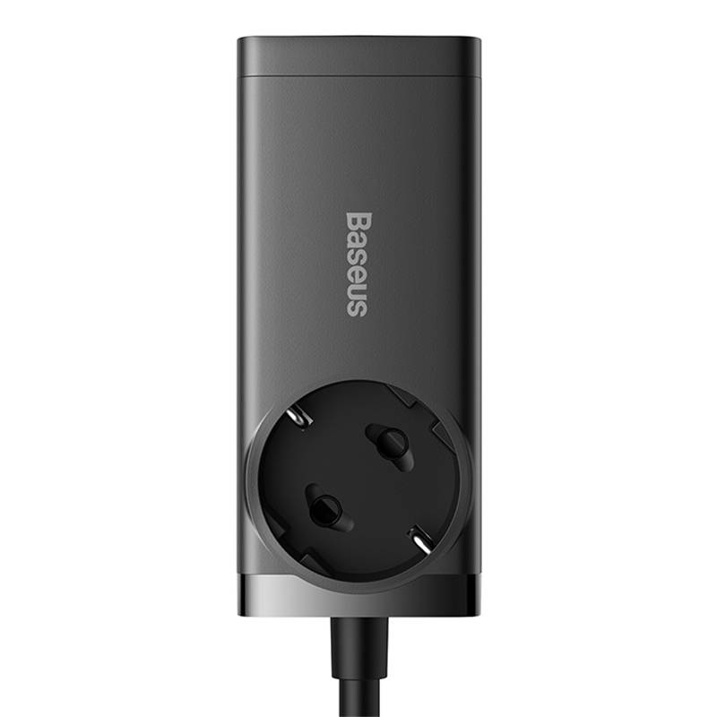 Πολύπριζο Baseus GaN3 Pro, 1 x Schuko, Μαύρο PSZM000901