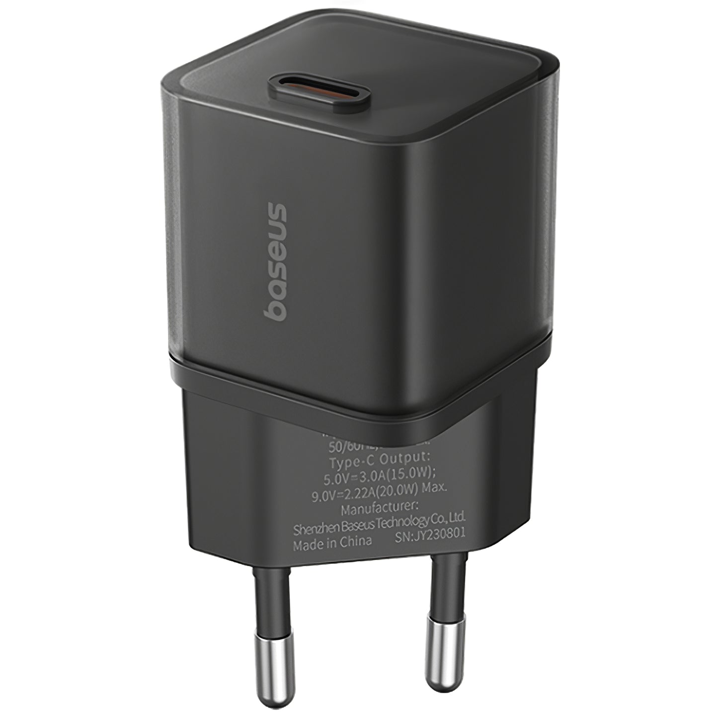 Φορτιστής δικτύου Baseus GaN5S GaN5S, 30W, 3A, 1 x USB-C, Μαύρο P10162504113-00