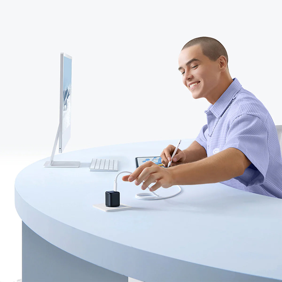 Φορτιστής Δικτύου Baseus PicoGo, 45W, 3A, 1 x USB-C, Μαύρος P10176800123-00