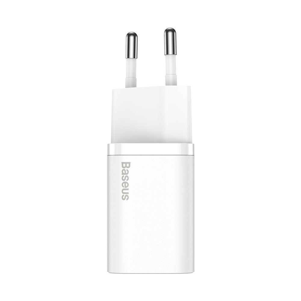 Φορτιστής δικτύου Baseus Super Si 1C, 30W, 3A, 1 x USB-C, λευκό CCSUP-J02