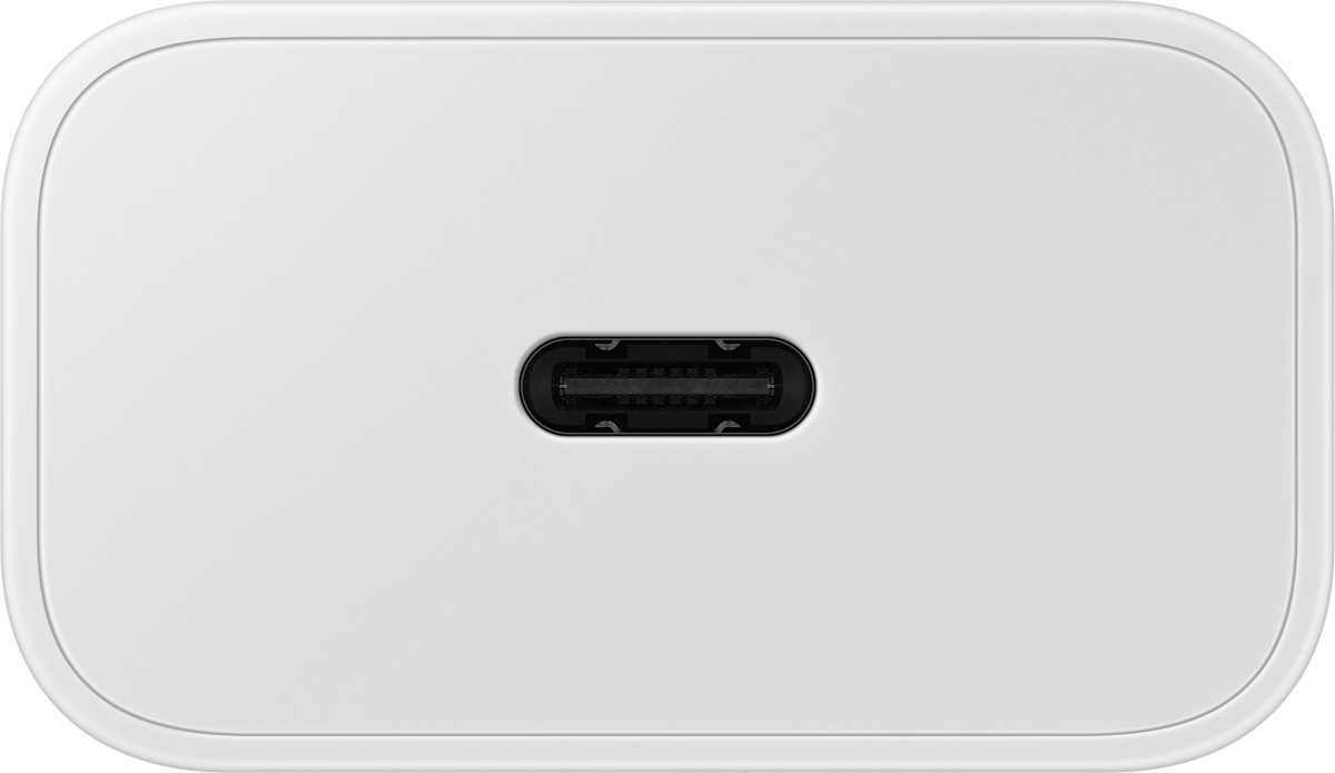 Samsung Καλώδιο USB-C Φορτιστής δικτύου Samsung, 25W, 3A, 1 x USB-C, Λευκό EP-T2510XWEGEU