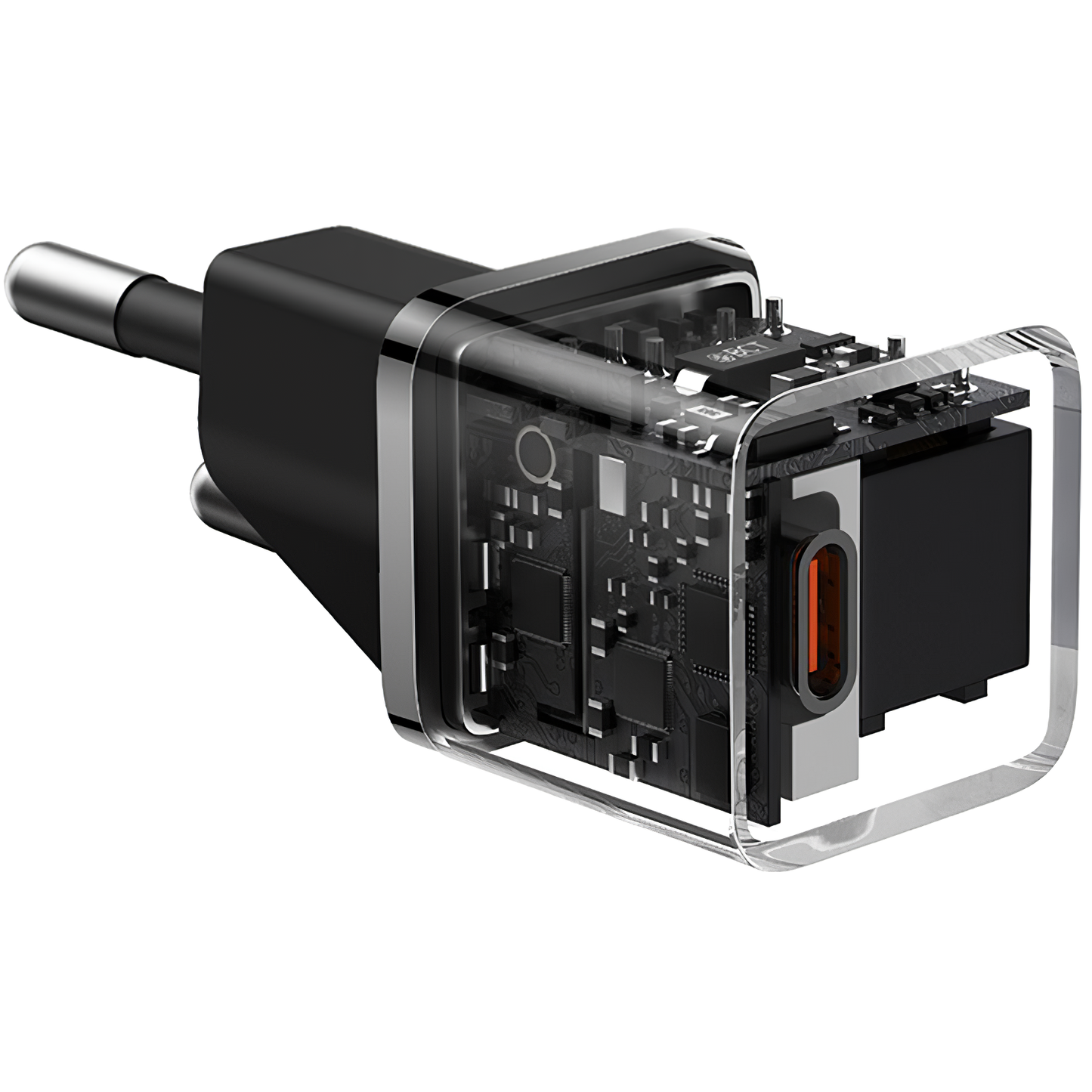 Baseus GaN5 Καλώδιο USB-C Φορτιστής δικτύου GaN5, 20W, 3A, 1 x USB-C, Μαύρο P10110900113-00