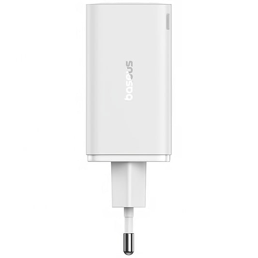 Baseus GaN6 Pro Καλώδιο USB-C Φορτιστής δικτύου με καλώδιο USB-C, 100W, 3,25A, 2 x USB-A - 2 x USB-C, Λευκό P101627052121212-00