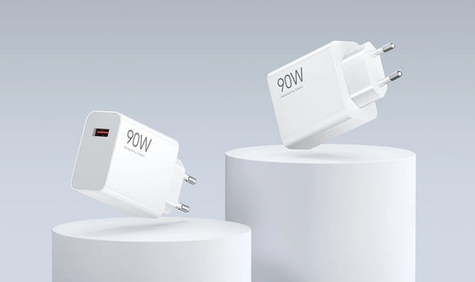 Φορτιστής Δικτύου με Καλώδιο USB-C Xiaomi, 90W, 6.1A, 1 x USB-A, Λευκό