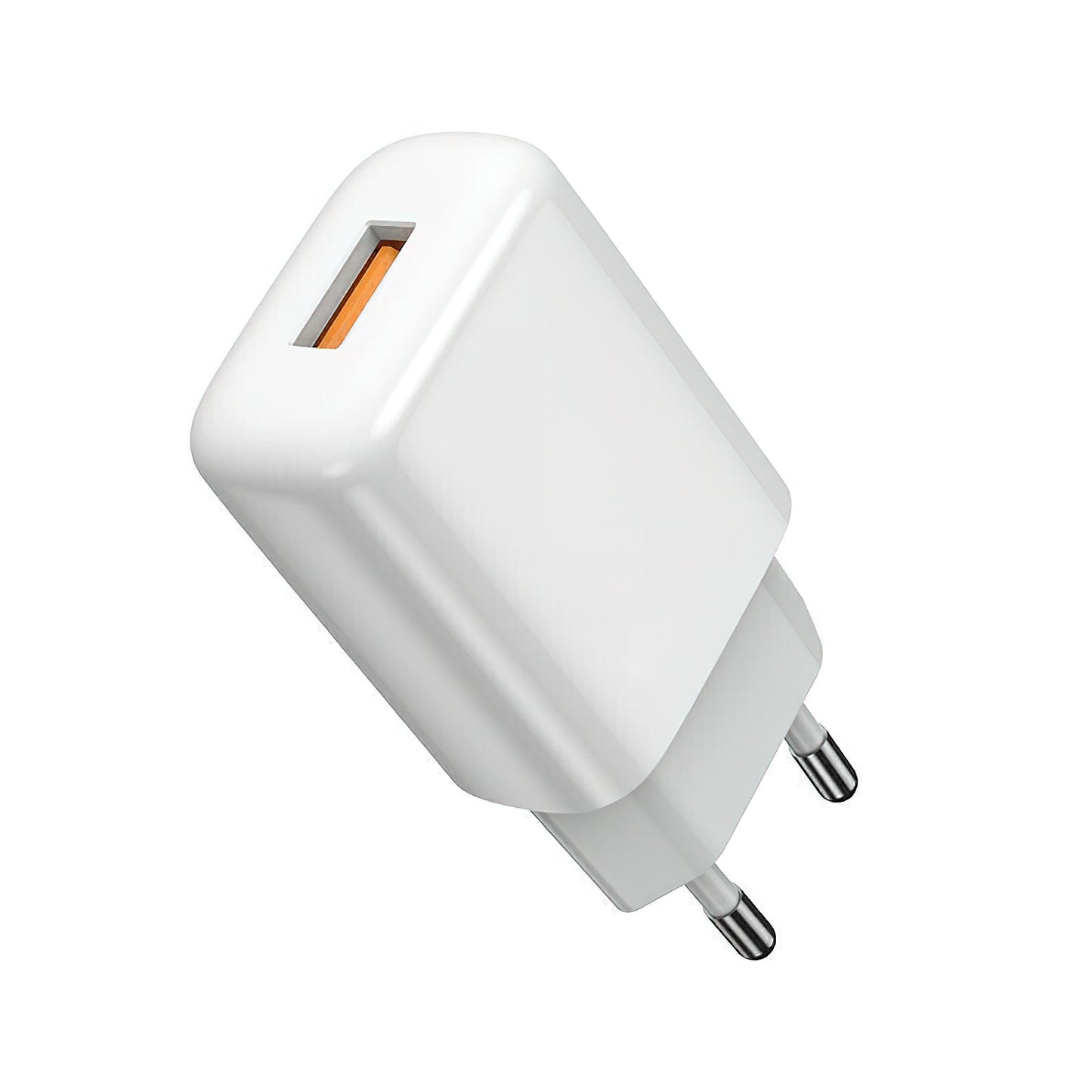 Φορτιστής Δικτύου με Καλώδιο Lightning Prestico F9S, 12W, 2.4A, 1 x USB-A, Λευκό