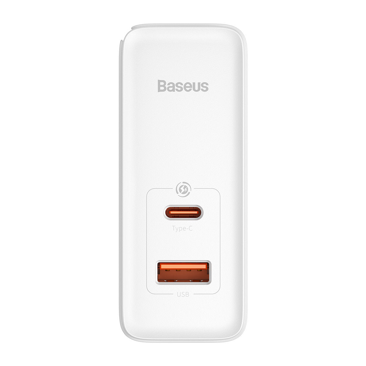 Φορτιστής Δικτύου με Καλώδιο USB-C Baseus GaN5 Pro, 100W, 3A, 1 x USB-A - 1 x USB-C, Λευκό CCGP090202