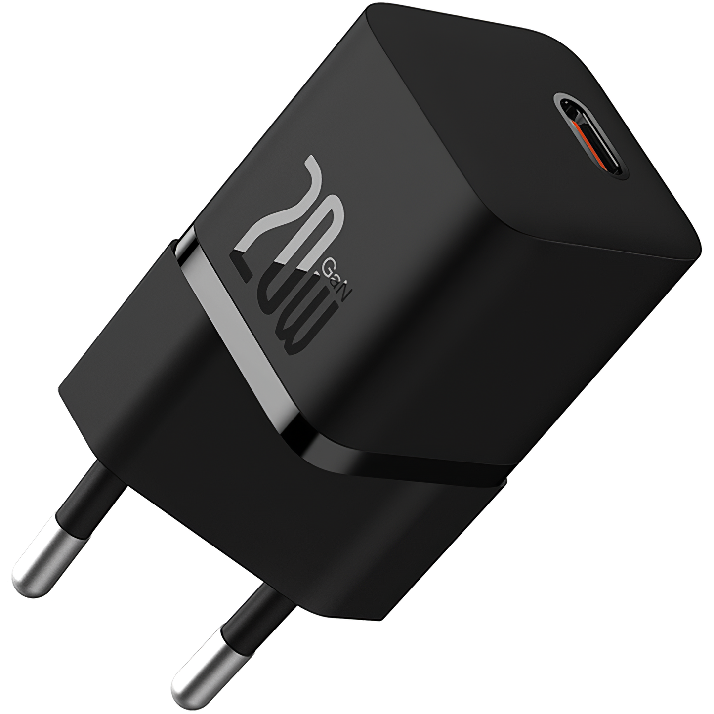Baseus GaN5 Καλώδιο USB-C Φορτιστής δικτύου GaN5, 20W, 3A, 1 x USB-C, Μαύρο P10110900113-00