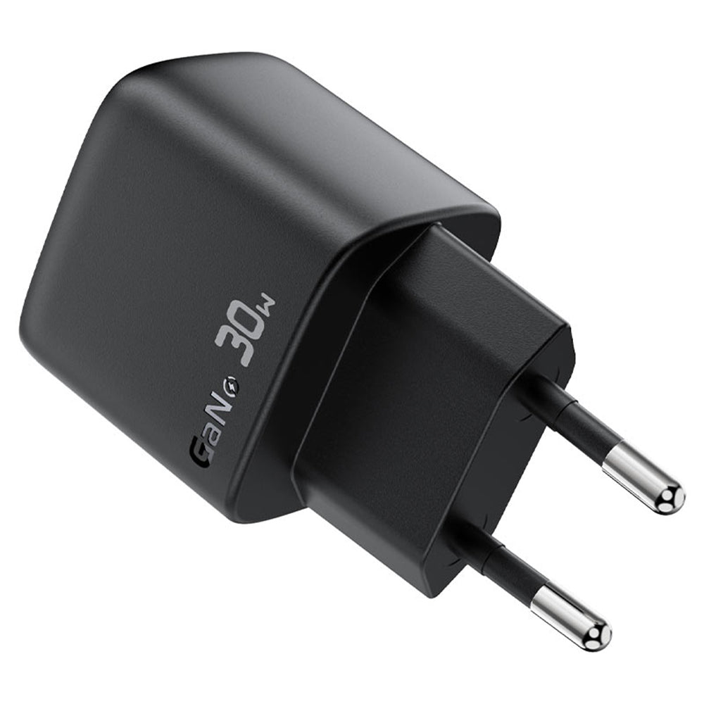 Φορτιστής Δικτύου με Καλώδιο USB-C Acefast A115 Display, 30W, 3A, 1 x USB-C, Μαύρο