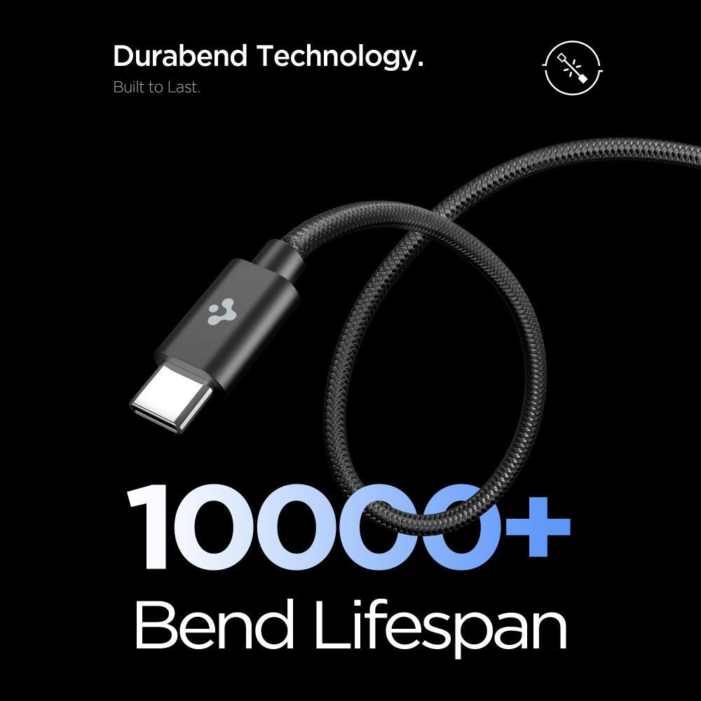 Φορτιστής Δικτύου με Καλώδιο USB-C Spigen EE451EU Essential, 45W, 3A, 1 x USB-C, Μαύρο ACH09474