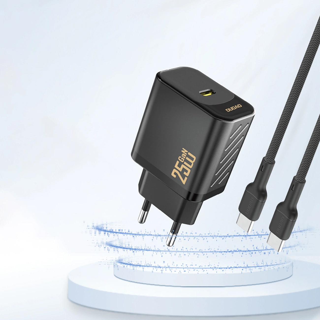 Φορτιστής Δικτύου Dudao A27, 25W, 3A, 1 x USB-C, Μαύρο