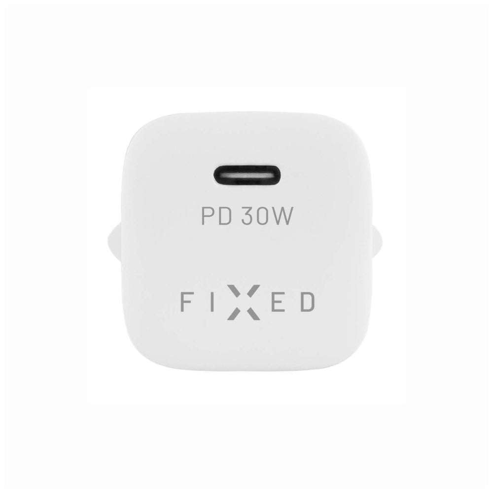 Φορτιστής Δικτύου Fixed Mini, 30W, 3A, 1 x USB-C, Λευκό