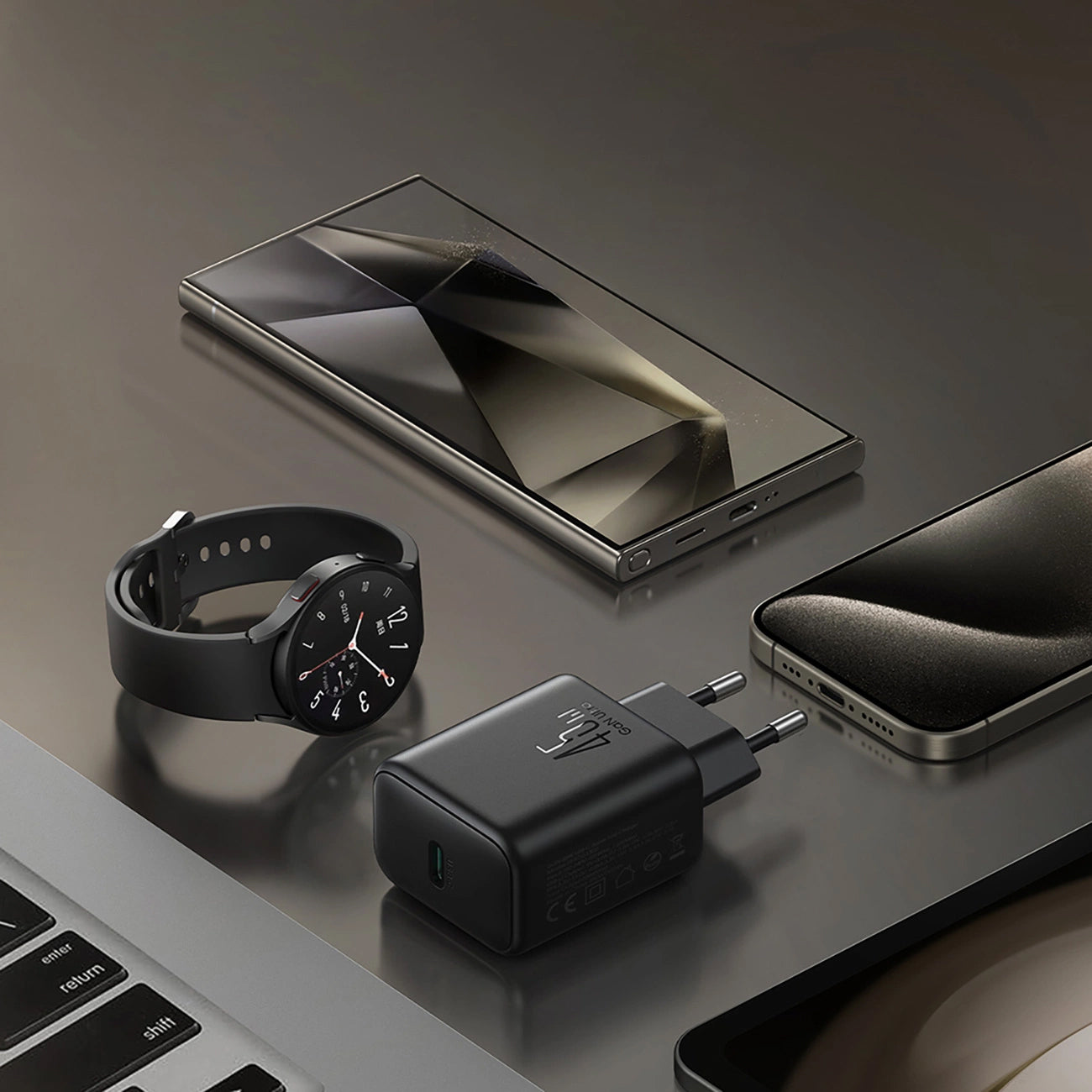 Φορτιστής Δικτύου Joyroom JR-TCG13, 45W, 3A, 1 x USB-C, Μαύρο