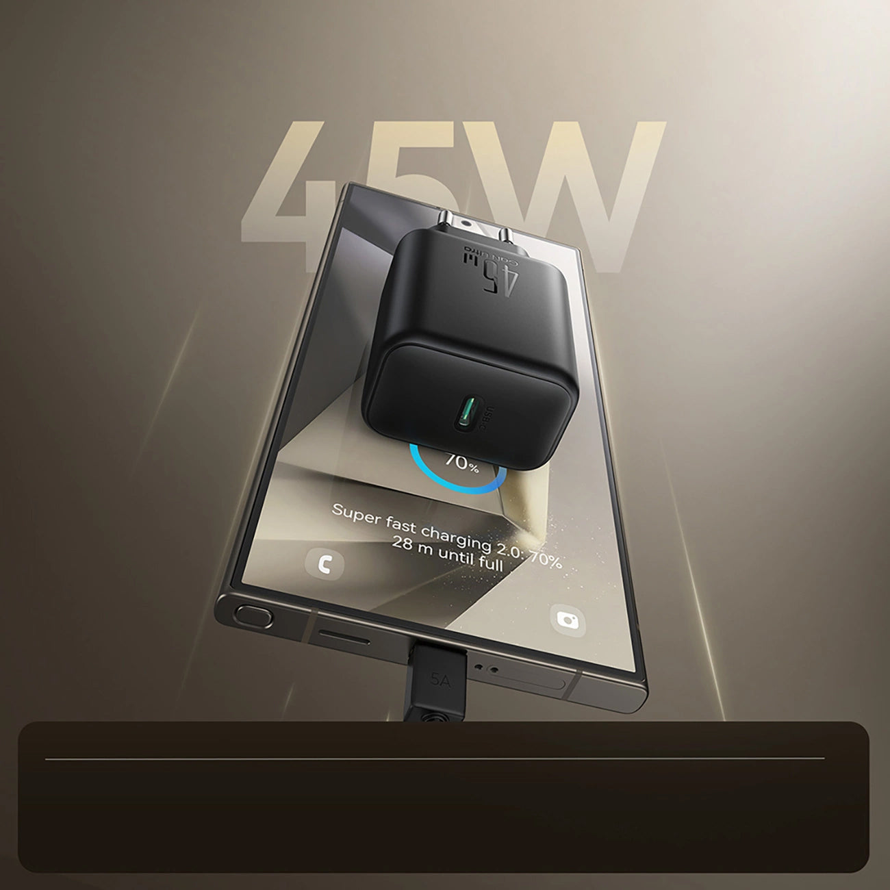 Φορτιστής Δικτύου Joyroom JR-TCG13, 45W, 3A, 1 x USB-C, Μαύρο