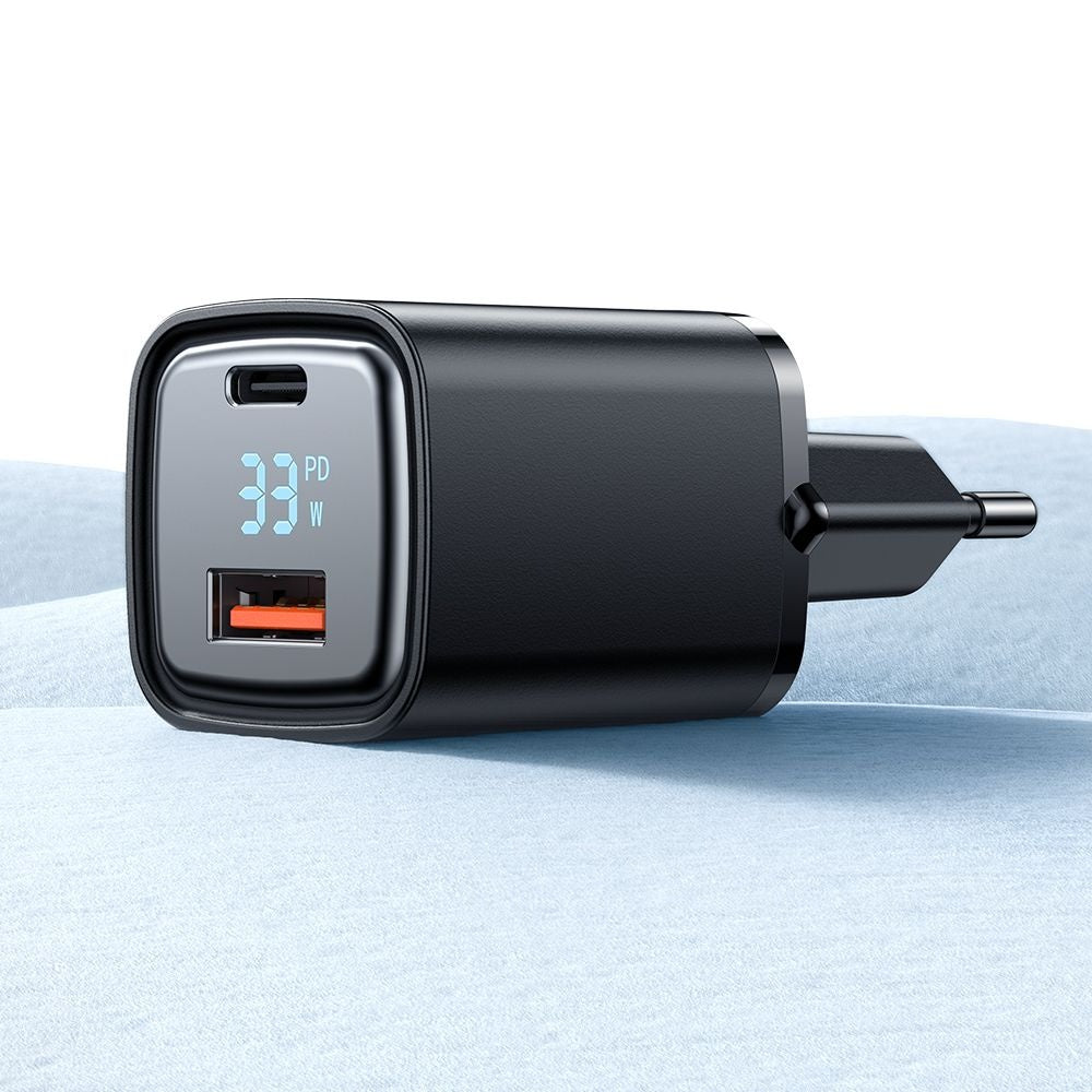 Φορτιστής Δικτύου McDodo CH-1701 Graphite Display, 33W, 3A, 1 x USB-A - 1 x USB-C, Μαύρο