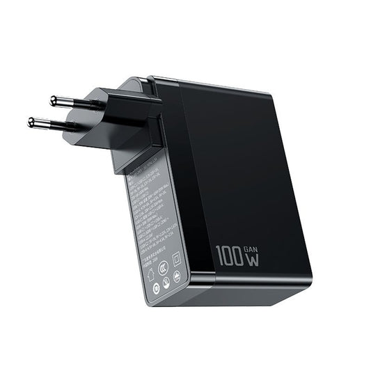Φορτιστής Δικτύου McDodo CH-8101 Pro Nuc AR Power Travel, 100W, 5A, 1 x USB-A - 2 x USB-C, Μαύρο