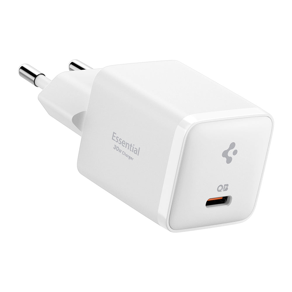Φορτιστής Δικτύου Spigen EE301EU Essential, 30W, 3A, 1 x USB-C, Λευκό ACH09492