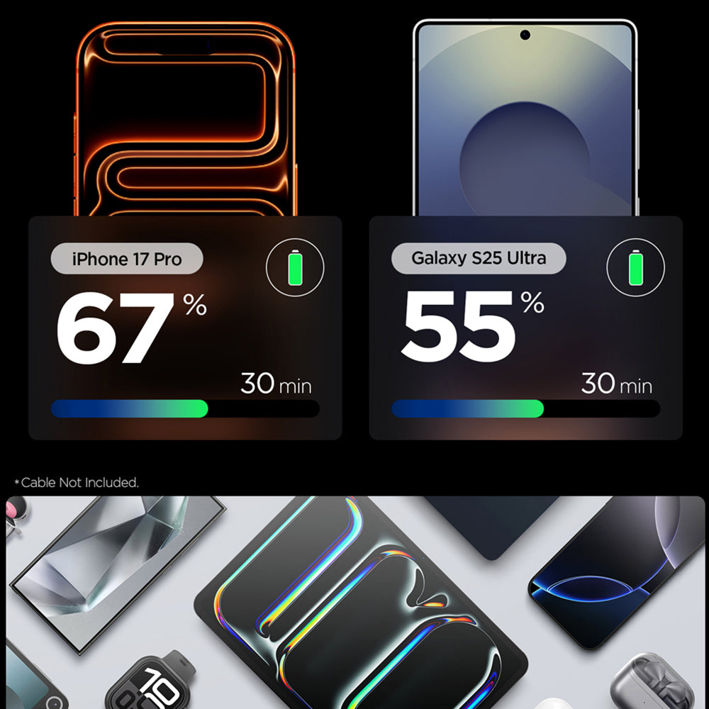 Φορτιστής Δικτύου Spigen EE301EU Essential, 30W, 3A, 1 x USB-C, Λευκό ACH09492