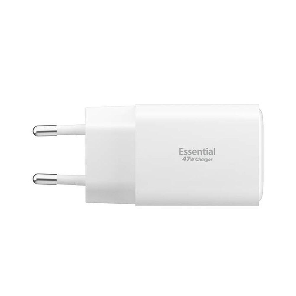 Φορτιστής Δικτύου Spigen EE473EU Essential, 47W, 3A, 1 x USB-A - 2 x USB-C, Λευκό ACH09464